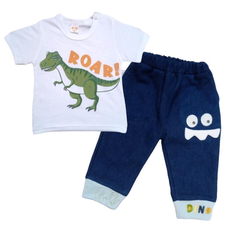 Conjunto de niño bebe DINO ROAR SALE NIÑO